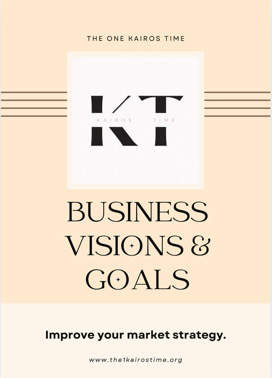 Digital- Business Visions and Goals Guided Template
